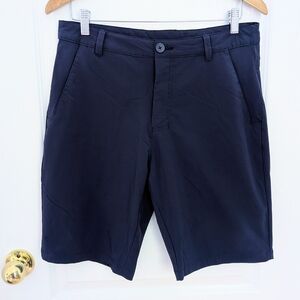 Oakley Blue Flat Front Shorts Tailored Design #11